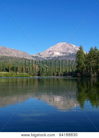 Lassen Peak, Manzanita Lake