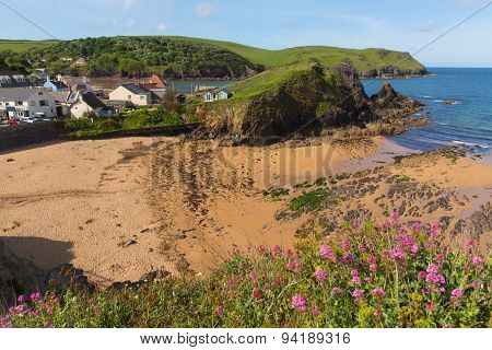 Warm summer weather drew visitors to the beautiful South Devon coastal village of Hope Cove