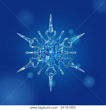 Frozen Snowflake