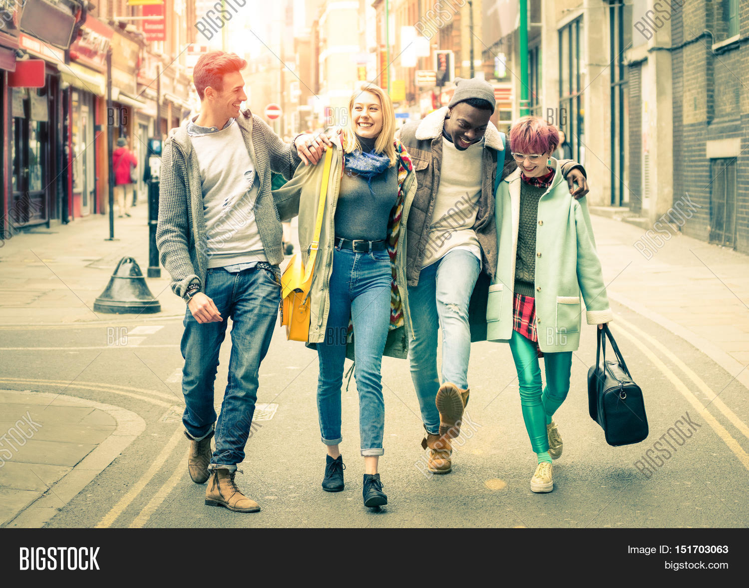 happy multiracial image photo free trial bigstock