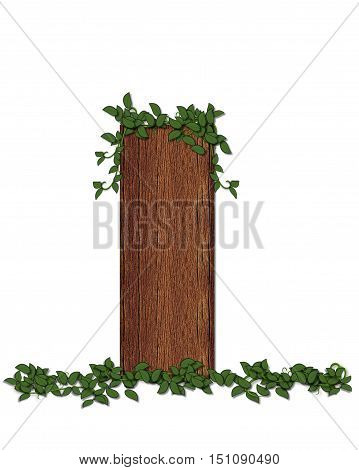 Alphabet Deep Woods I