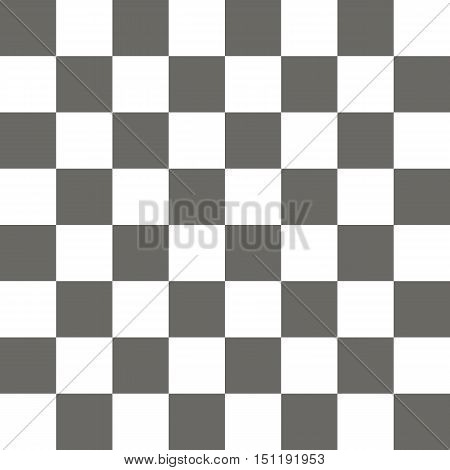 Empty chess board. Seamless pattern. Vector illustration