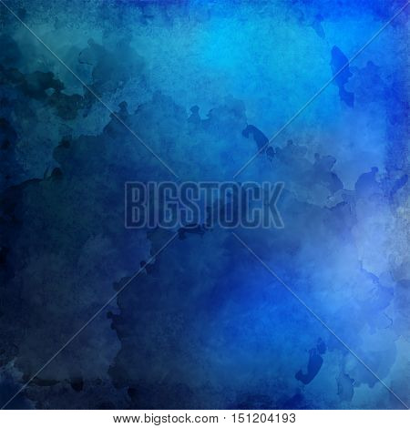 Abstract digital watercolor painted background with subtle delicate grunge texture