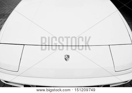 Tarnopol, Ukraine - October 09, 2016: Porsche 924 Is A Luxury Sports Car Which Was Produced By Porsc