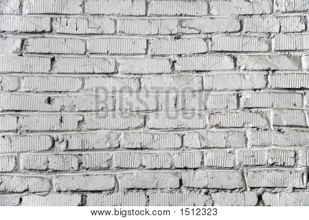 Texture de mur de briques blanches
