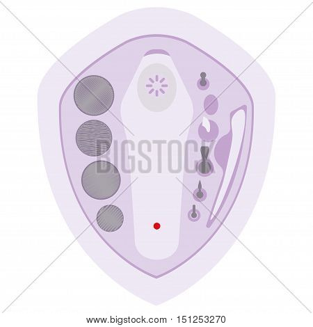 device for manicure. hardware manicure. apparatus for pedicure