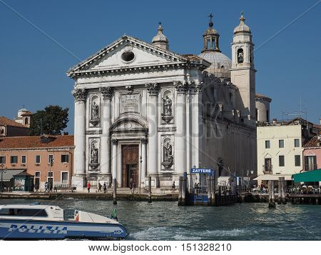 I Gesuati Church In Venice