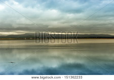 the coast of Anarjohka river Finnmark Norway