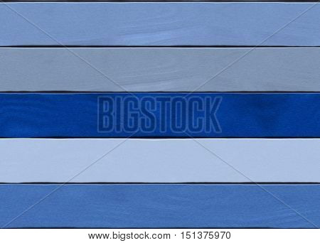 Blue planks of log wooden background image
