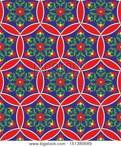 Arabesque. Pattern in Moorish style. Arab seamless texture. Element of design. Islamic  background. Oriental ornament