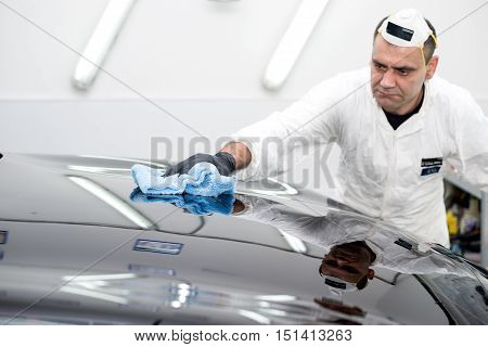 Polished Black Car