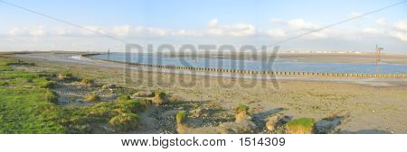 Zatoka Somme, Normandia, Francja, Panorama