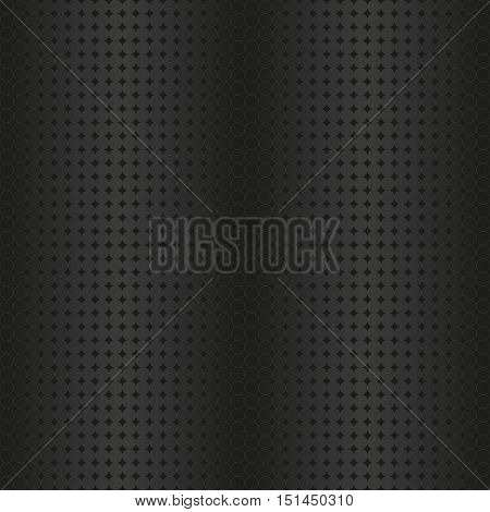 seamless black dots gradient pattern dark grey background
