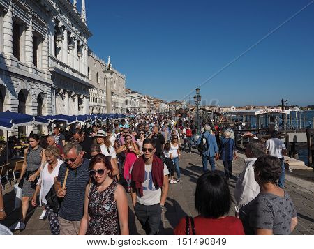 Riva Degli Schiavoni In Venice
