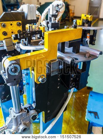 Jigs work welding in the automotive industry