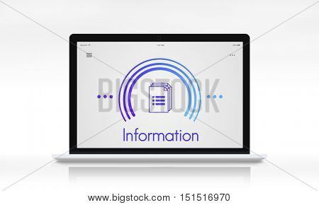 Data Information Documents Icon Concept