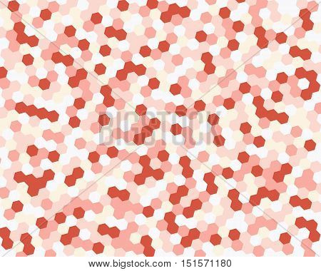 Abstract Background Hexagon. Vector Illustration.
