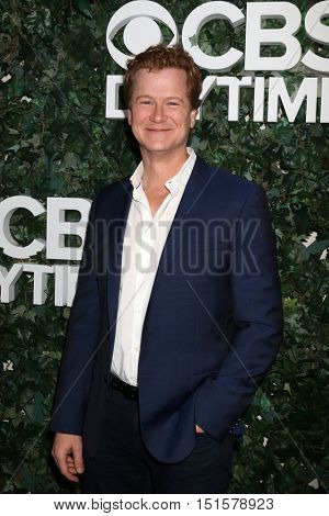 LOS ANGELES - OCT 10:  Jonathan Mangum at the CBS Daytime #1 for 30 Years Exhibit Reception at the Paley Center For Media on October 10, 2016 in Beverly Hills, CA