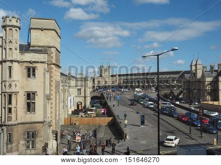 Temple Meads Station In Bristol