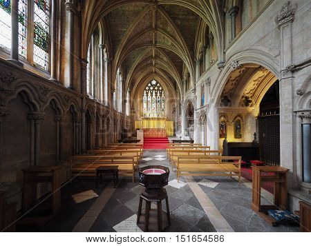 Bristol Cathedral In Bristol