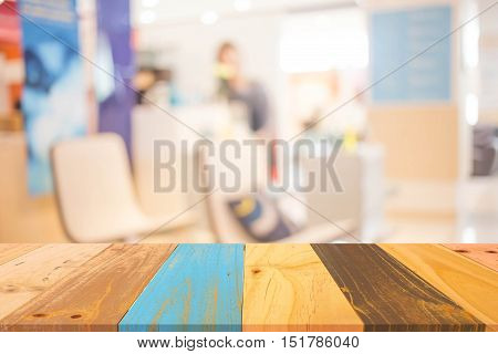 Blur Background in The Office. Office studio background.