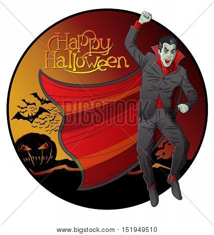 Cartoon Dracula Vector & Photo (Free Trial) | Bigstock