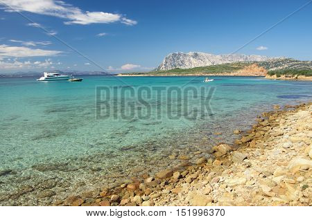 The Turquoise Sea Of Sardinia