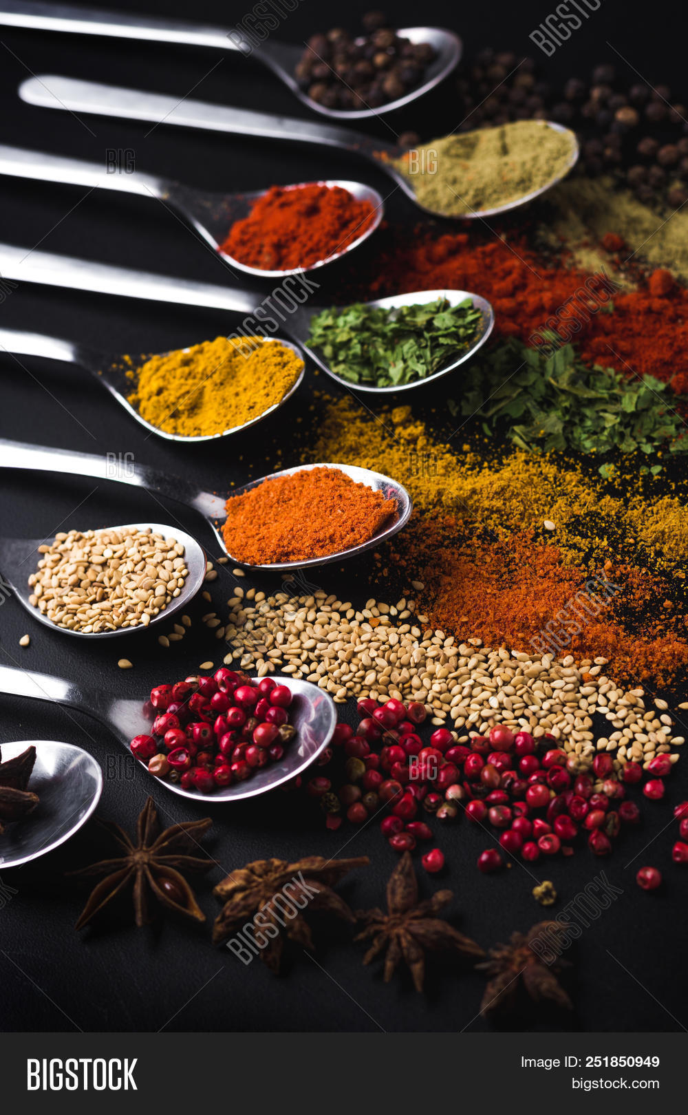 Spices Condiments Image & Photo (Free Trial) Bigstock