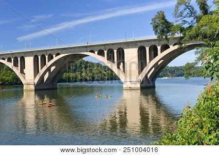 Washington D.C. United States - Key Bridge
