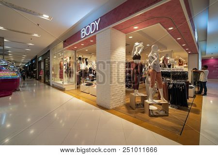 Subang Jaya, Selangor - 25 July 2018. Cotton On Body Inside Sunway Pyramid Mall At Subang Jaya.