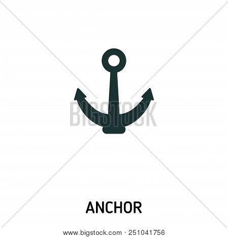 Anchor Creative Icon. Simple Element Illustration. Anchor Concept Symbol Design From Beach Icon Coll