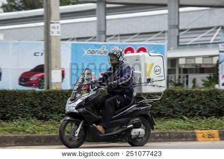 Lazada Express And Logistics Mini Container Motorcycle