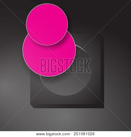 Eps10 Vector Abstract Overlapping Circle Concept Art
