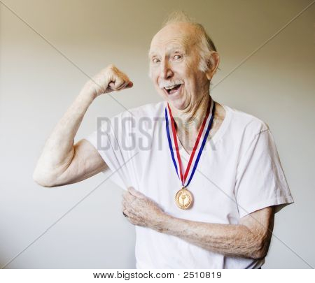 Senioren Gewinner der Goldmedaille