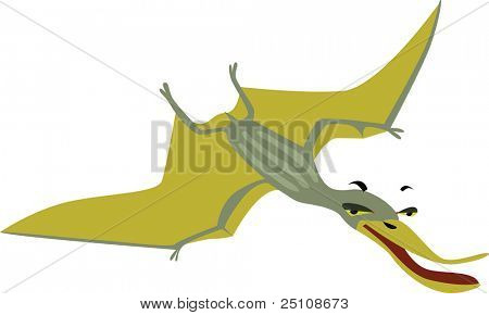 pterodaustro ออกแบบเวกเตอร์: ชุดไดโนเสาร์