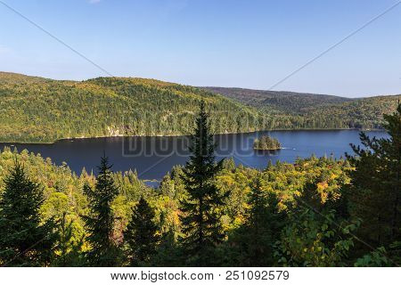 Views La Mauricie National Park In Canada