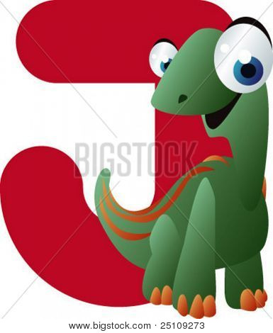 矢量恐龙字母： J 是为之后