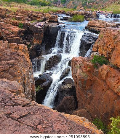 Bourke's Luck Potholes In South Africa - Raging Waters Have Created A Strange Geological Site.