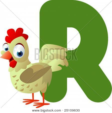 最新の ABC 動物: R はルースターのため