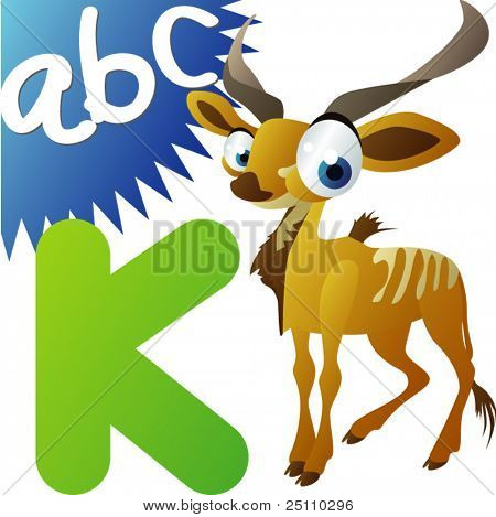 ABC dyr: K er for Kudu