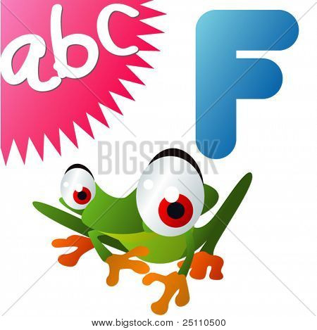 F Frog Vector & Photo (Free Trial) | Bigstock