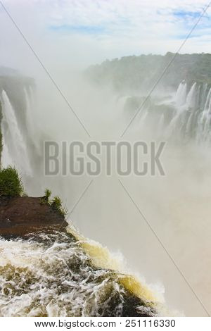 Devil's Throat At Iguazu Falls, Argentina