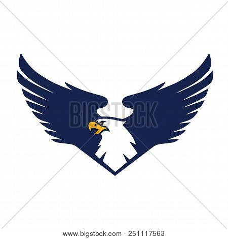 Eagle Logo Vector Template Icon Emblem Illustration