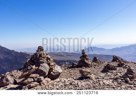 Scenic View Over Jebel Shams - Sultanate Of Oman