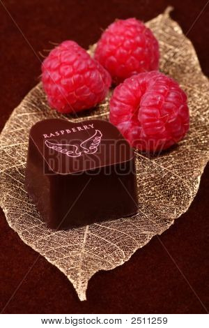 Chocolate With Raspberries