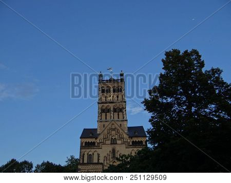 Quirinus Muenster, Basilica, Landmark Of Neuss Am Rhein
