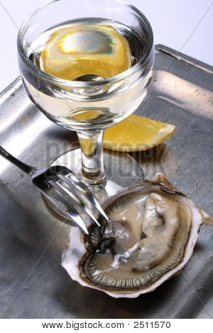 Oyster And White Wine