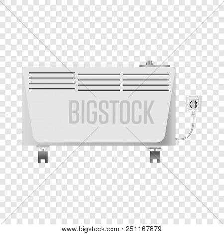 Split System Mockup. Realistic Illustration Of Split System Vector Mockup For On Transparent Backgro