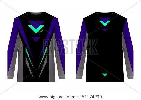Templates Of Sportswear Designs For Sublimation Printing. Uniforms For Competitions, Team Games, Cor