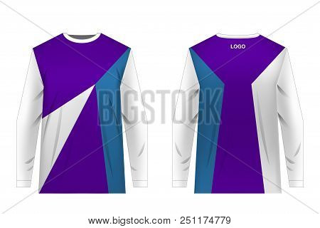 Templates Of Sportswear Designs For Sublimation Printing. Uniforms For Competitions, Team Games, Cor